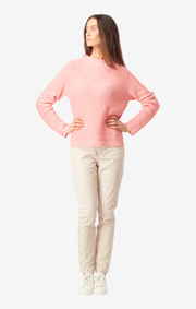 Boomerang - LEONA SWEATER - Wild Strawberry