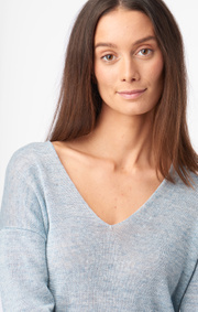 Boomerang - LILJA LINEN SWEATER - Skyway