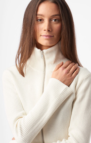 Boomerang - Stella zip cardigan - Offwhite