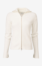 Boomerang - Stella zip cardigan - Offwhite