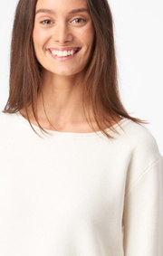 Boomerang - KNOPP SWEATER - Offwhite