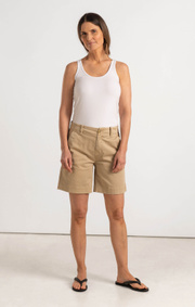 Boomerang - FREDDIE SHORTS - Khaki beige