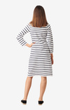 Blenda piqué stripe dress