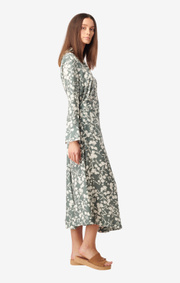 Boomerang - Maja printed skirt - Venetian green