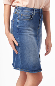 Boomerang - Signe denim skirt - Vintage indigo