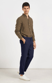 Boomerang - VIGGO COTLIN PANTS - Night sky