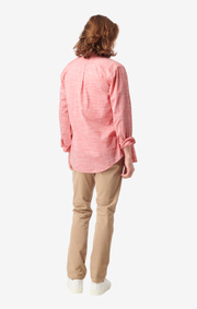 Boomerang - Wilmer flamé tailored shirt - Lipstick red