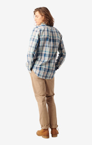Boomerang - Malte multicheck shirt - Bright nautic