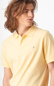 Boomerang - JOE ORGANIC COTTON POLO PIQUÉ - Soft sunshine