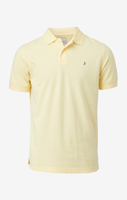Boomerang - JOE ORGANIC COTTON POLO PIQUÉ - Soft sunshine