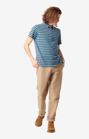 Boomerang - JACK INDIGO POLOSHIRT - Light indigo