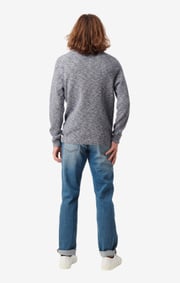 Boomerang - HENRY O-NECK SWEATER - Midnight blue