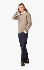 Boomerang - Danny v-neck sweater - Dark putty