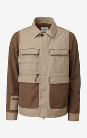 Boomerang - William pocket jacket med avtagbara ärmar - Beige