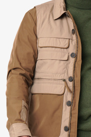 Boomerang - William pocket jacket med avtagbara ärmar - Beige