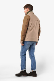 Boomerang - William pocket jacket med avtagbara ärmar - Beige