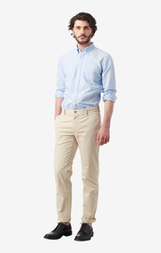 Boomerang - NILS SOLID OXFORD SHIRT TAILORED FIT - Ice blue