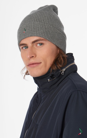 Boomerang - KLOKER KNITTED CAP - Dk grey mela