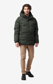 Boomerang - ALEXANDER DOWN JACKET - Winter moss