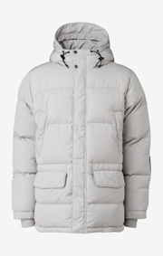 Boomerang - ALEXANDER DOWN JACKET - Dark putty