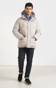 Boomerang - ALEXANDER DOWN JACKET - Dark putty