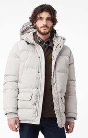 Boomerang - ALEXANDER DOWN JACKET - Dark putty