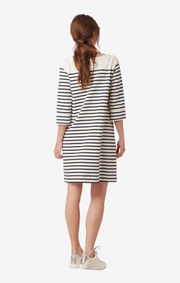 LYKKE STRIPED JERSEY DRESS