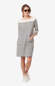 LYKKE STRIPED JERSEY DRESS