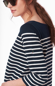 LYKKE STRIPED JERSEY DRESS