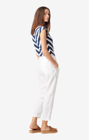 Boomerang - GRETA LINEN TROUSER - White