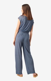 Boomerang - GLORIA PRINTED PANTS - Bright nautic