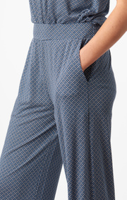 Boomerang - GLORIA PRINTED PANTS - Bright nautic