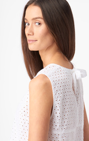 Boomerang - BRODERI ANGLAIS BLOUSE - White