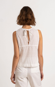 Boomerang - BRODERI ANGLAIS BLOUSE - White