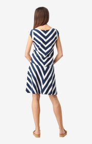 Boomerang - ANTONIA PIQUÉ TOP STRIPE - Bright nautic
