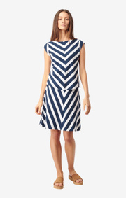 Boomerang - ANTONIA PIQUÉ TOP STRIPE - Bright nautic