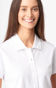 Boomerang - LISA PIQUET SHIRT - White