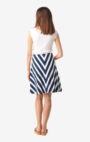 Boomerang - ELINA PIQUE SKIRT - Bright nautic