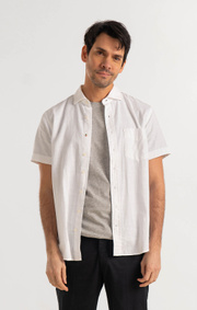 Boomerang - LEIF S.S. SHIRT - White