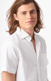 Boomerang - LEIF S.S. SHIRT - White