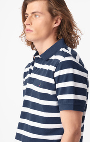 Boomerang - JOE ORGANIC COTTON POLO PIQUÉ - Bright nautic
