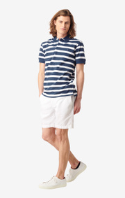 Boomerang - JOE ORGANIC COTTON POLO PIQUÉ - Bright nautic