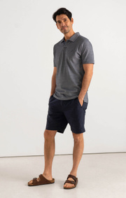 Boomerang - JAMES ORGANIC COTTON VACAY - Midnight blue