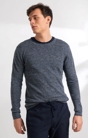 Boomerang - TONY O-NECK SWEATER - Bright nautic