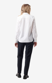 Boomerang - emelie poplin shirt - White