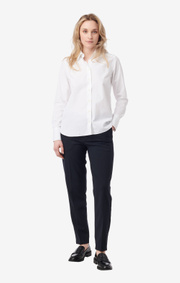 Boomerang - emelie poplin shirt - White
