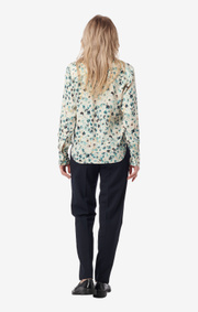 Boomerang - meja printed shirt - Pond green