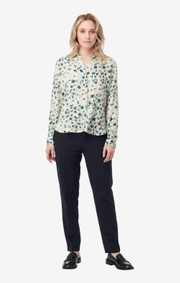 Boomerang - meja printed shirt - Pond green
