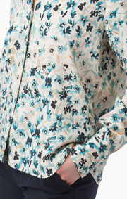Boomerang - meja printed shirt - Pond green