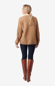 Boomerang - RUTAN FLUFF SWEATER - Golden beige